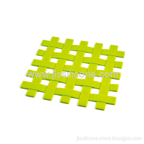 Silicone Kitchen Tool Anti Slip Silicone Crossed Mat
